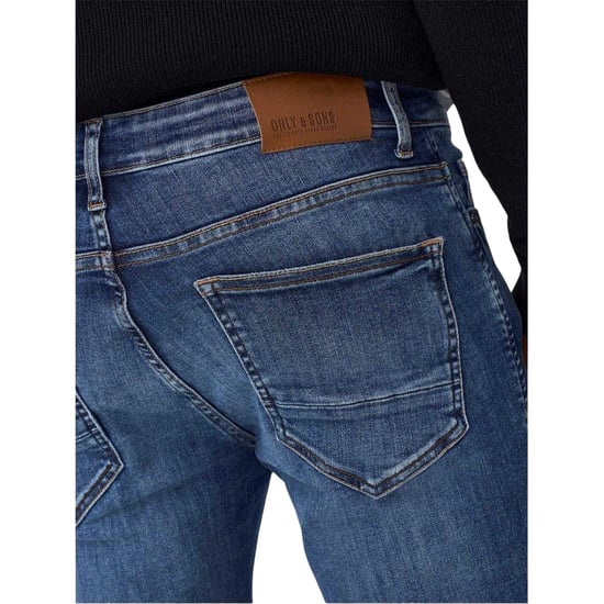 Only and Sons Heren Skinny Jeans (Blauwe Denim) - Image 4