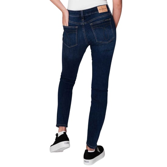 Calvin Klein Dames 011 Skinny Jeans met middelhoge taille (Middenblauw) - Image 2