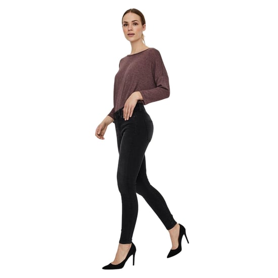 Vero Moda Vrouwen/dames Skinny Jeans (Zwarte denim) - Image 4
