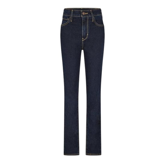 Levis Dames/Dames 721 Denim Skinny Jeans (Donkerblauw) - Image 1