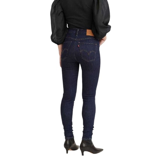 Levis Dames/Dames Mile High Super Skinny Jeans in katoenmix (Denim) - Image 4