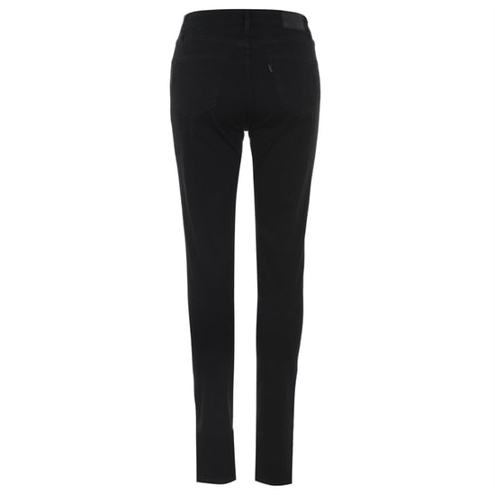 Levis Dames/Dames 721 Denim Skinny Jeans (Zwart) - Image 2