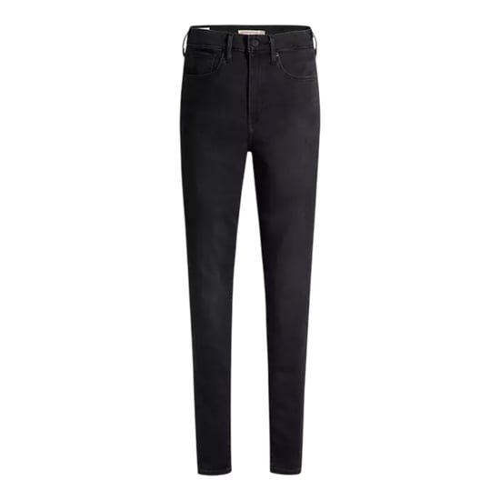 Levis Dames/Dames Mile High Super Skinny Jeans in katoenmix (Zwart) - Image 2