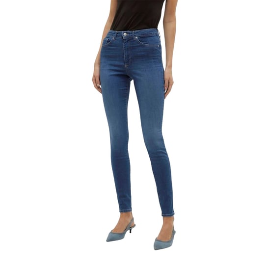 Vero Moda Skinny jeans met 5 zakken voor dames (Blauwe Denim) - Image 1