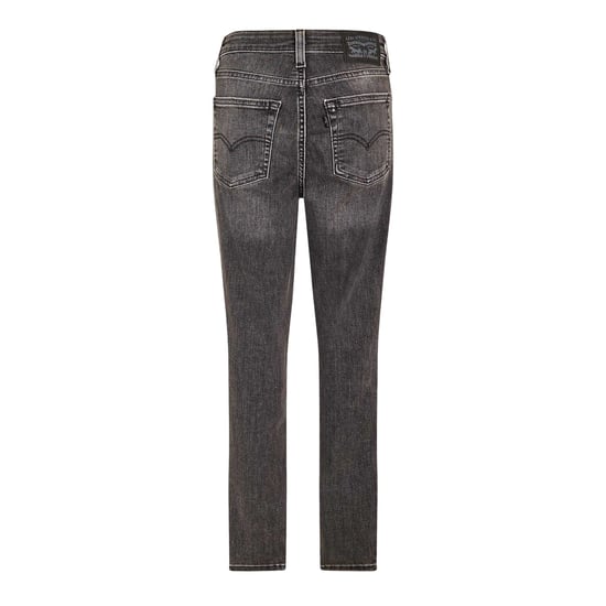 Levis Dames/Dames 721 Denim Skinny Jeans (Donkergrijs) - Image 2