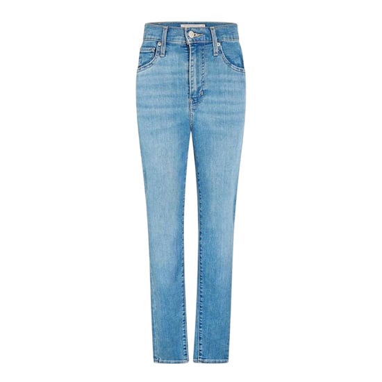 Levis Dames/Dames Mile High Super Skinny Jeans in katoenmix (Blauw) - Image 1