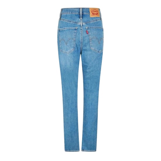 Levis Dames/Dames Mile High Super Skinny Jeans in katoenmix (Blauw) - Image 2