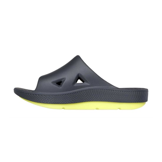 Skechers Arch Fit-slippers voor heren (Houtskool/Groen) - Image 2