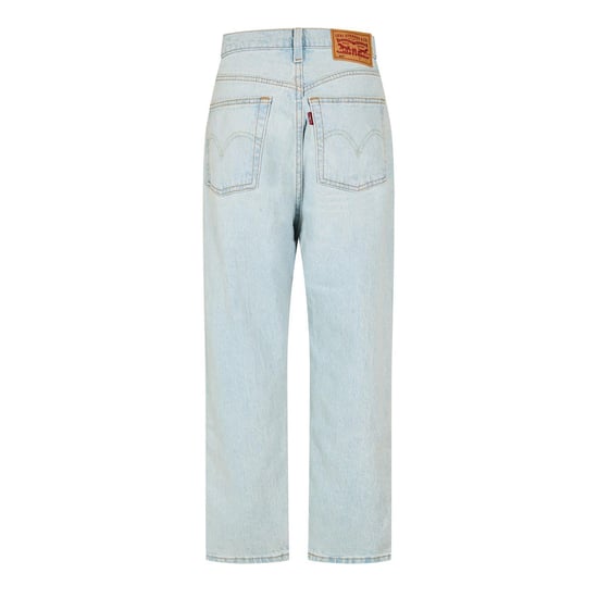 Levis Damesjeans 501 met rechte pijpen en enkellengte (Weggestapt) - Image 2