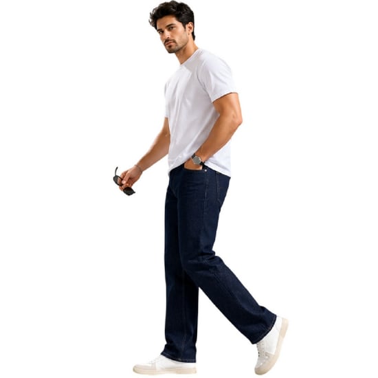 Levis Heren 5 Pockets Rechte Jeans (Zwart) - Image 2