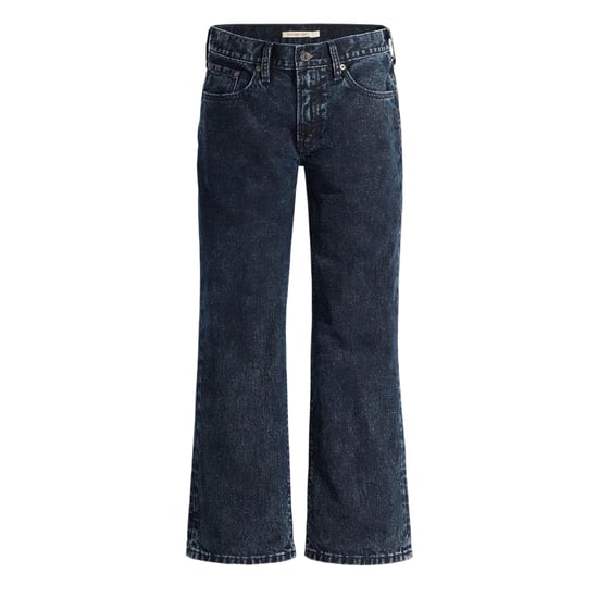 Levis Dames/Dames Denim Mid Rise Straight Leg Jeans (Marine) - Image 2