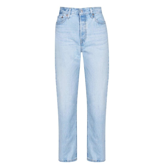 Levis Damesjeans 501 met rechte pijpen en enkellengte (Ojai Luxor) - Image 1