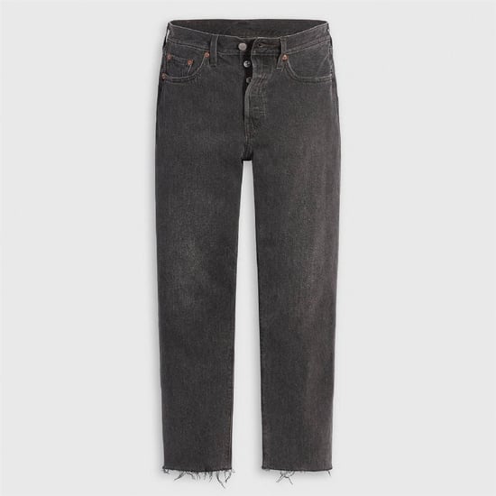 Levis Damesjeans 501 met rechte pijpen en enkellengte (Van mijn wolk af) - Image 1
