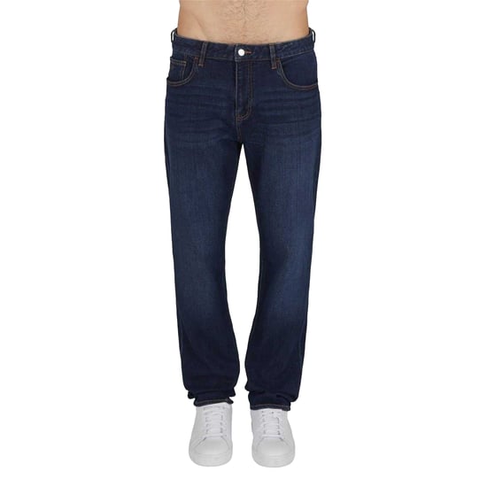 Armani Exchange Heren Denim Slim Jeans (Donkere wasbeurt) - Image 3