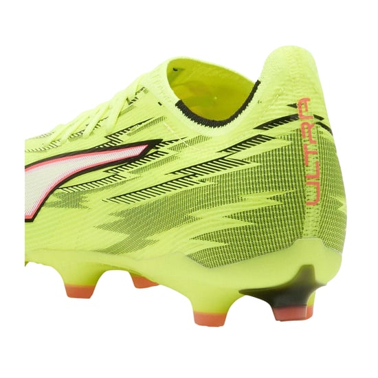 Puma Heren Ultra 5 Match Stevige Grond Voetbalschoenen (Geel/zwart) - Image 2