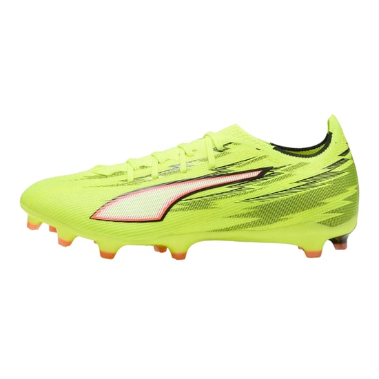 Puma Heren Ultra 5 Match Stevige Grond Voetbalschoenen (Geel/zwart) - Image 3