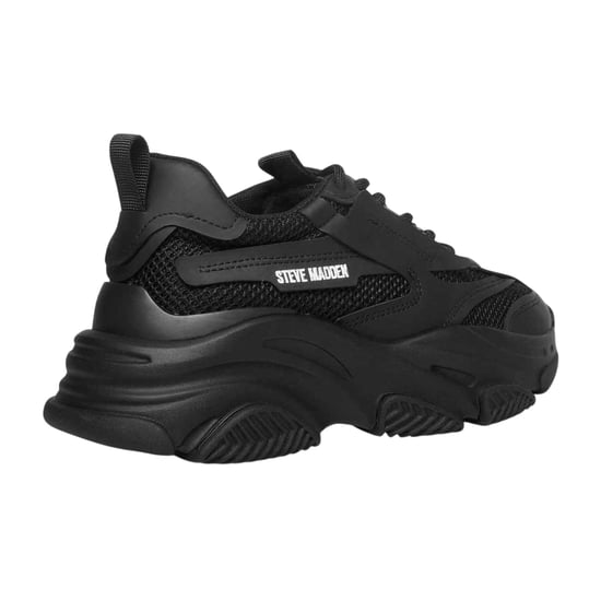 Steve Madden Possession-E sneakers met dikke plateauzool voor dames (Zwart) - Image 4