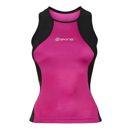 Skins Dames/Dames Tri 400 mouwloos T-shirt (Roze) - Image 1