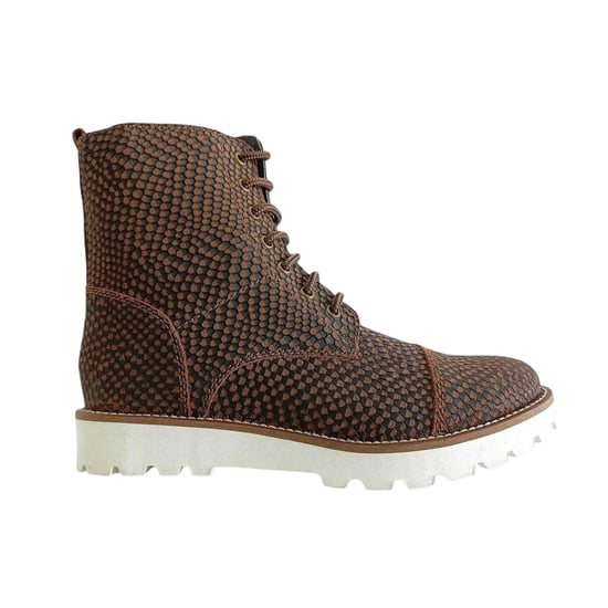Firetrap Dames/Dames Lizzy Leren Enkellaarsjes met Zijrits (Bruin) - Image 1