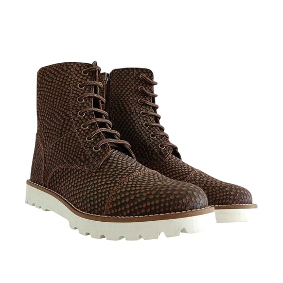 Firetrap Dames/Dames Lizzy Leren Enkellaarsjes met Zijrits (Bruin) - Image 5
