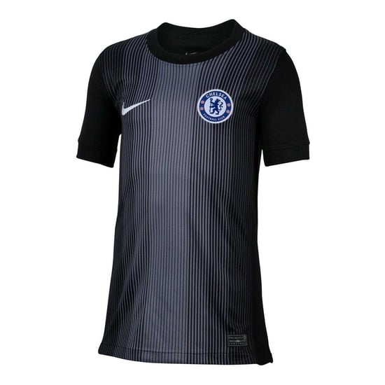 Nike Kinder- en jeugdshirt Chelsea FC 2025/26 (doelman) (Zwart/Grijs) - Image 1