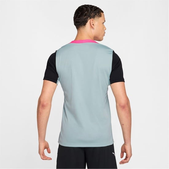 Nike Heren Strike Voetbalshirt (GRIJS/PINK) - Image 2