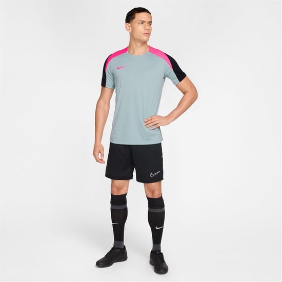 Nike Heren Strike Voetbalshirt (GRIJS/PINK) - Image 4