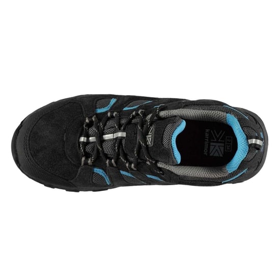 Karrimor Kinderen / kinderen Mount laag uitgesneden waterdichte wandelschoenen (ZWART/BLAUW) - Image 2