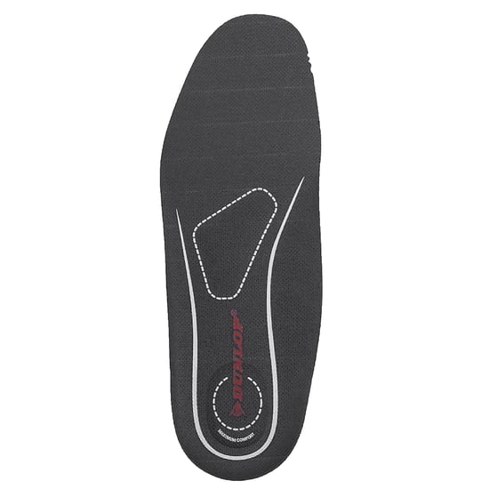 Dunlop Volwassenen Unisex Premium Insoles (Zwart) - Image 1