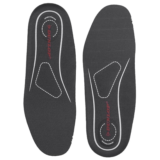 Dunlop Volwassenen Unisex Premium Insoles (Zwart) - Image 2