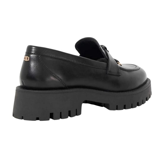 Dune London Garretts leren loafers voor dames (Zwart) - Image 2