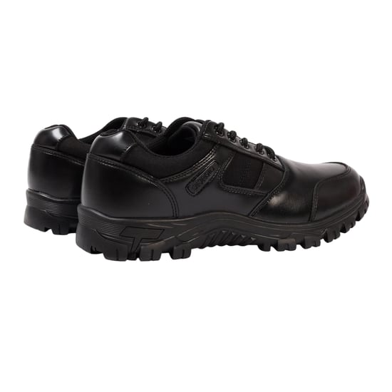 Giorgio Leren herenschoenen met logo (Zwart) - Image 2