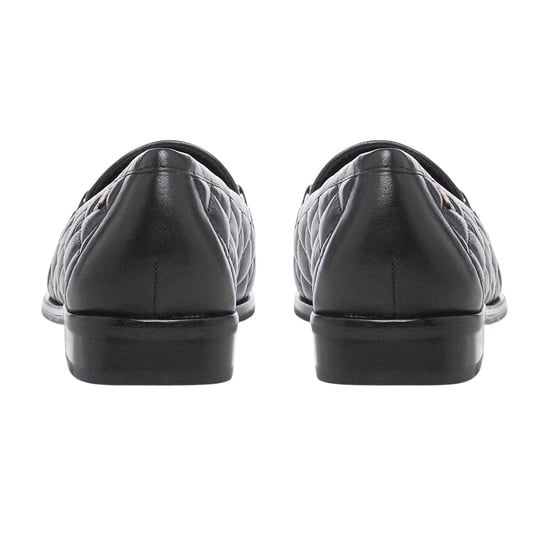 Dune London Dames/Dames Leren Snaffle Loafers (Zwart) - Image 2