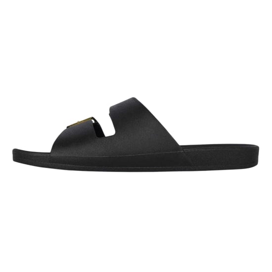 Biba Platte slippers met dubbele gesp voor dames (Zwart) - Image 3
