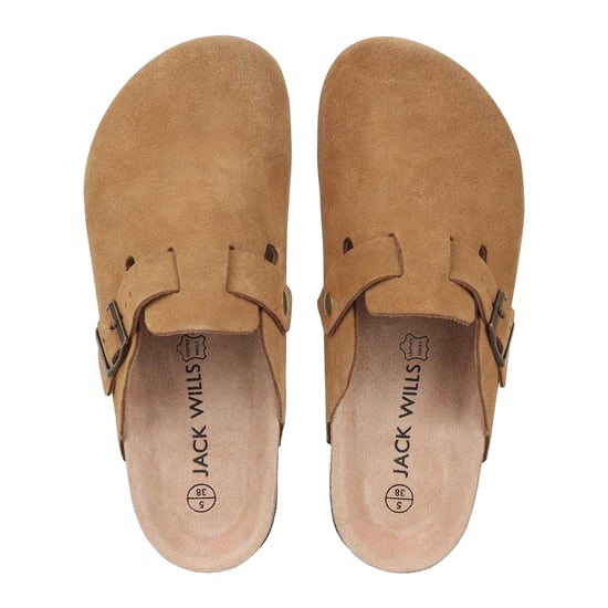 Jack Wills Leren muiltjes voor dames (Tan) - Image 4