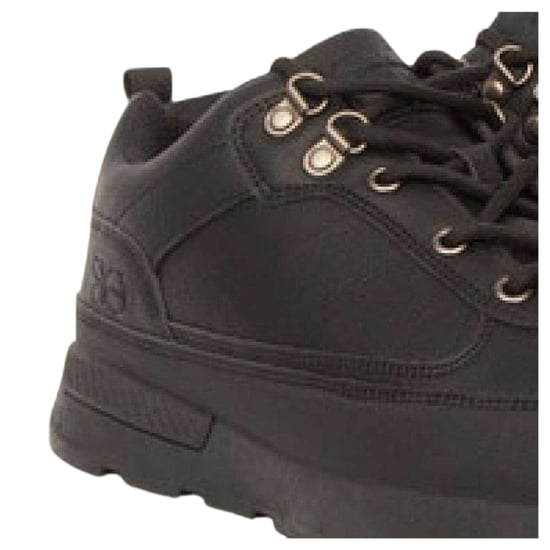 Crosshatch Herenlaarzen met Banbury-logo (Zwart) - Image 3