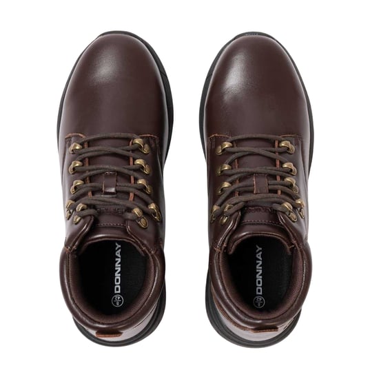 Donnay Heren Lederen Chukka Laarzen (Donkerbruin) - Image 4
