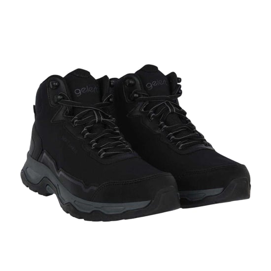 Gelert Softshell waterdichte wandelschoenen heren (Zwart) - Image 5