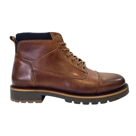 Firetrap Heren Oman Leren Laarzen (Tan) - Image 1