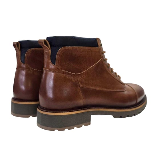 Firetrap Heren Oman Leren Laarzen (Tan) - Image 2