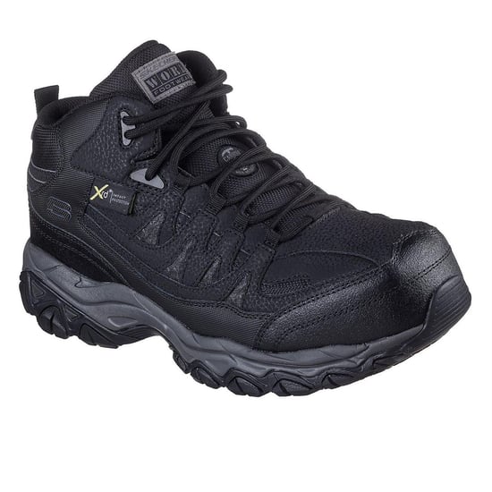 Skechers Holdredge waterdichte wandelschoenen voor heren (Zwart) - Image 4