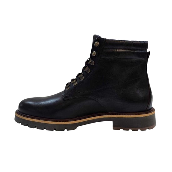 Firetrap Heren Portaal Leren Wandelschoenen (Donkerbruin) - Image 3
