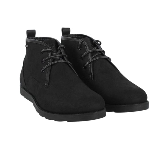 Firetrap Heren suède platte woestijnlaarzen (Zwart) - Image 4