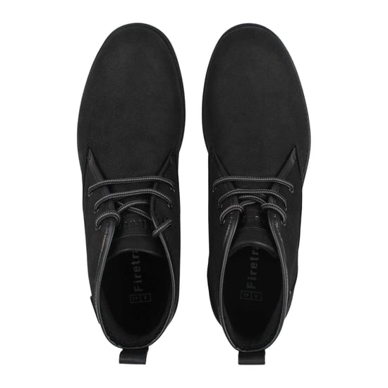 Firetrap Heren suède platte woestijnlaarzen (Zwart) - Image 5