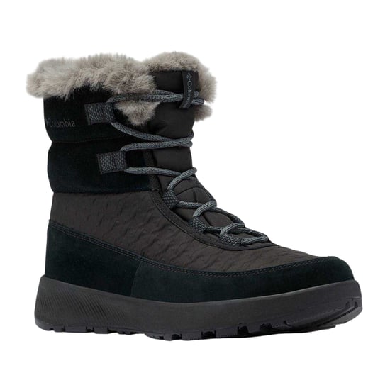 Columbia Dames Slope LD61 Suède Winterlaarzen (Zwart) - Image 3
