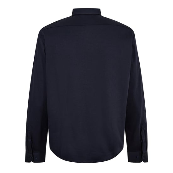 Boss Herenkatoenen shirt met Motion-logo (Donkerblauw) - Image 2