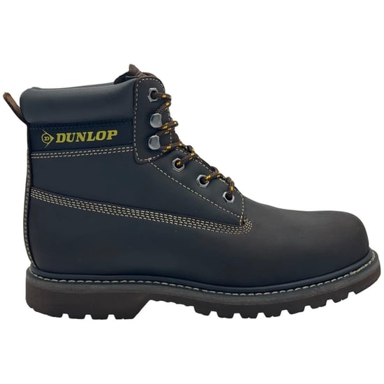 Dunlop Heren Nevada Leren Veiligheidslaarzen met Stalen Teen Kap (Bruin) - Image 1
