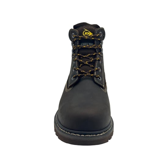 Dunlop Heren Nevada Leren Veiligheidslaarzen met Stalen Teen Kap (Bruin) - Image 5