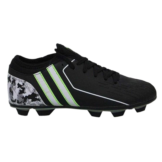 Patrick Voetbalschoenen met camouflageprint voor kinderen (Zwart) - Image 1