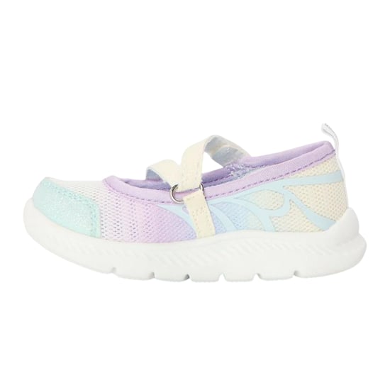 Skechers Comfyflex 2 Butterfly-sportschoenen met glitters voor meisjes (Wit/multikleurig) - Image 2